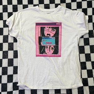 game failed anime girl tee shirt